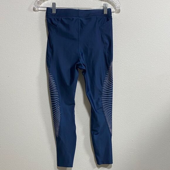 Nike Speed Power Dri-FIT Running Tights Blue Reflective‎ Women’s Small - Picture 4 of 14